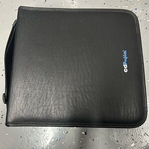 Black Portable CD Case